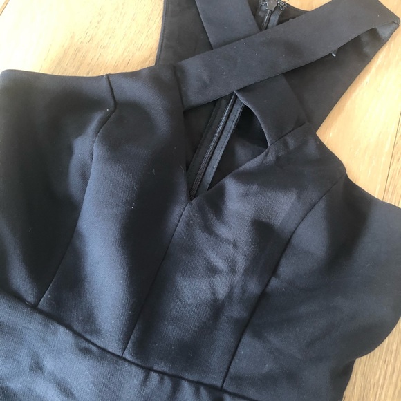 LULU’S Norma Black Skater Dress Size Small - Picture 6 of 7